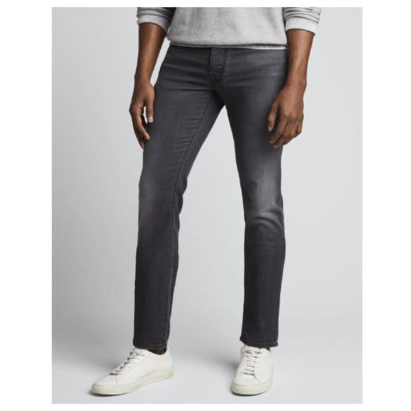 Jacob Cohen Men's Washed Faded Slim Fit Jean Gray Wash Size 36 - Picture 1 of 13